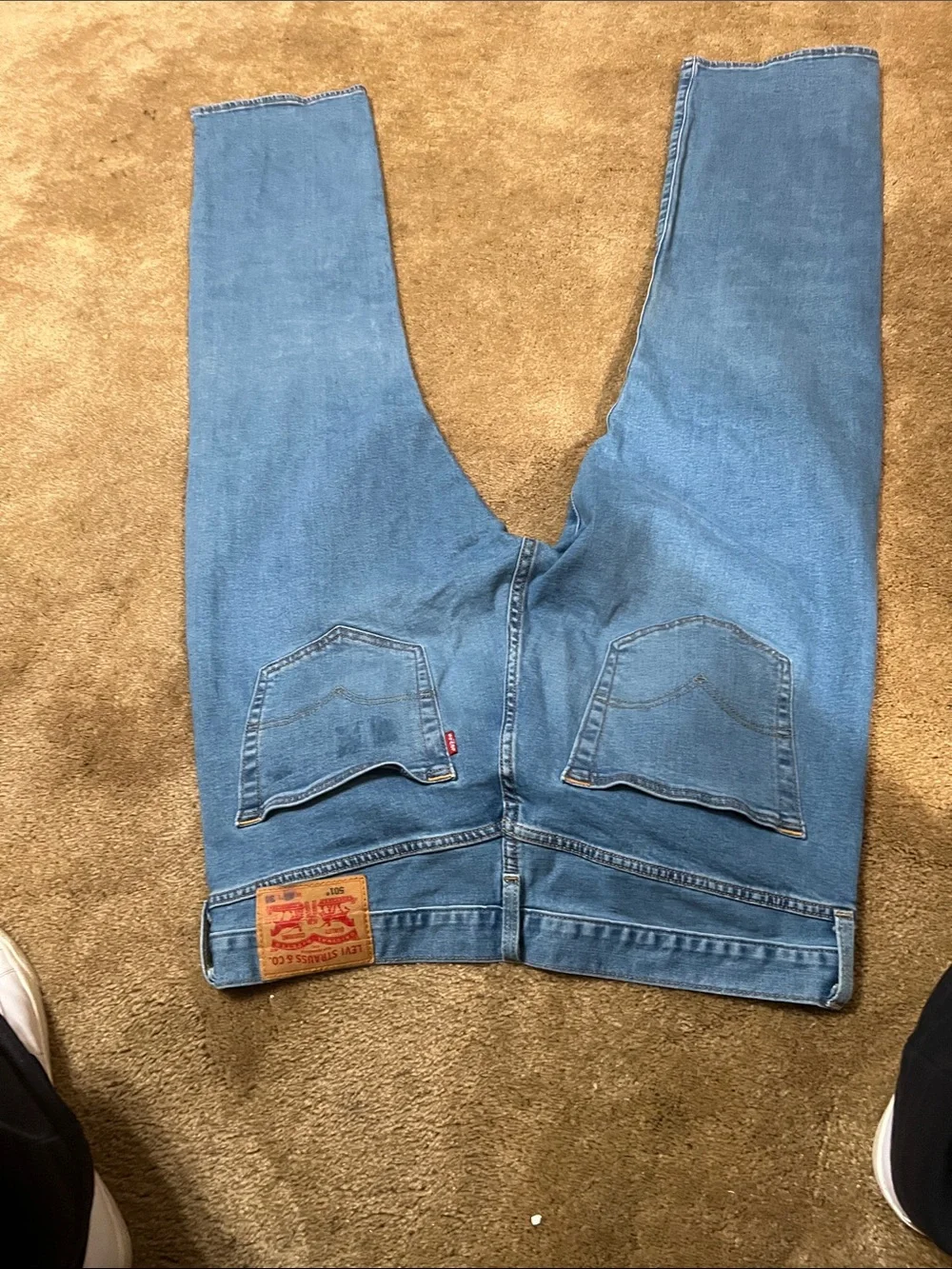 Levi's High-Rise Light Blue Women's Denim Jeans